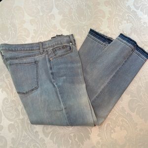Banana Republic Faded Denim Crop Jeans